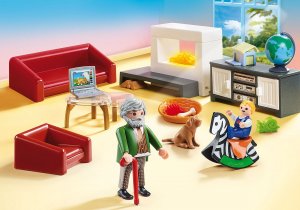 Playmobil PLAYMOBIL DOLLHOUSE SALON Z KOMINKIEM 70207 1