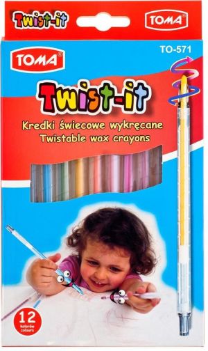 Toma Kredki Twist-it TOMA - TO-571 82 1