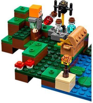LEGO Minecraft Chatka czarownicy (21133) 4