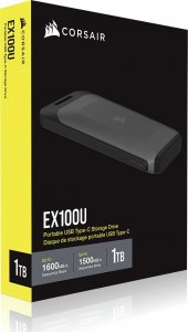 Dysk zewnętrzny SSD Corsair EX100U 1TB Czarno-szary (CSSD-EX100U1TB) 8