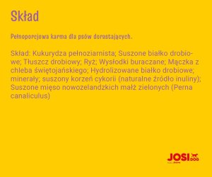 JosiDog Junior Sensitive 15kg 8