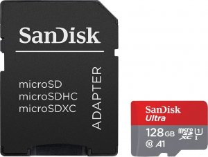 Karta SanDisk Ultra MicroSDXC 128 GB Class 10 UHS-I/U1 A1  (SDSQUAB-128G-GN6MA             ) 3