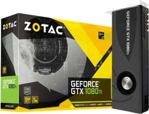 Karta graficzna Zotac GeForce GTX 1080 Ti Blower 11GB GDDR5X (352 bit), HDMI, 3x DP, BOX (ZT-P10810B-10P) 1