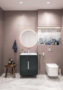 Umywalka Miraggio Umywalka wpuszczana prostokątna 60 x 45cm 6