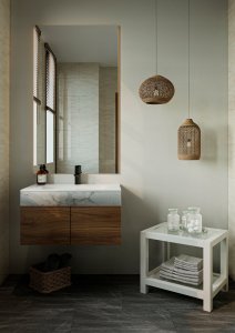 Umywalka Miraggio Umywalka wpuszczana prostokątna 70 x 45cm 7