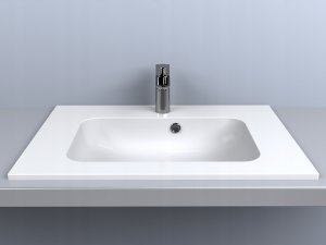 Umywalka Miraggio Umywalka wpuszczana prostokątna 70 x 45cm 5