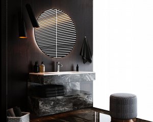 Umywalka Miraggio Umywalka wpuszczana prostokątna 100x45cm 7