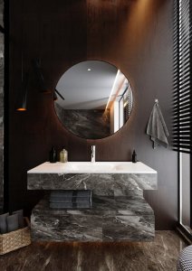 Umywalka Miraggio Umywalka wpuszczana prostokątna 100x45cm 8