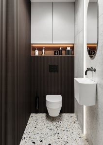 Umywalka Miraggio Umywalka podwieszana owalna prawa 45x22cm 4