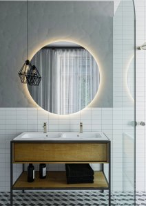 Umywalka Miraggio Umywalka podwójna wpuszczana 110 x 45 cm 7