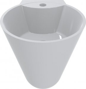 Umywalka Miraggio Umywalka podwieszana okrągła 37 x 36 cm 2