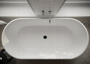 Wanna Miraggio Wanna wolnostojąca owalna 168 x 80.5 cm 9