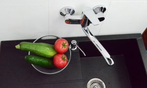 Bateria kuchenna Sotbe Mardola ścienna chrom (SKW-20201755) 7