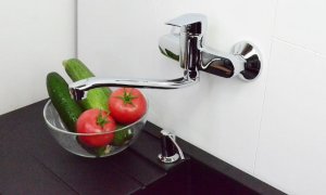 Bateria kuchenna Sotbe Mardola ścienna chrom (SKW-20201755) 8