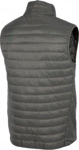 4f BEZRĘKAWNIK PUCHOWY 4F PIKOWANY MĘSKI L Khaki 2