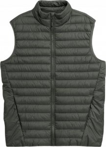 4f BEZRĘKAWNIK PUCHOWY 4F PIKOWANY MĘSKI L Khaki 3