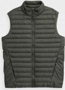 4f BEZRĘKAWNIK PUCHOWY 4F PIKOWANY MĘSKI L Khaki 4