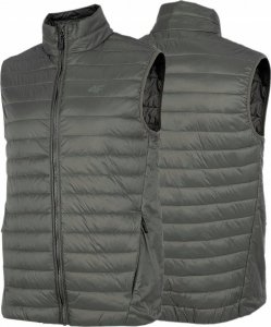 4f BEZRĘKAWNIK PUCHOWY 4F PIKOWANY MĘSKI L Khaki 9