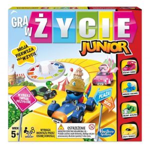 Hasbro Gra planszowa Gra w życie Junior 5
