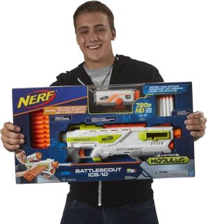 Nerf Modulus Wyrzutnia Battlescout ICS-10 (HASB0772) 3
