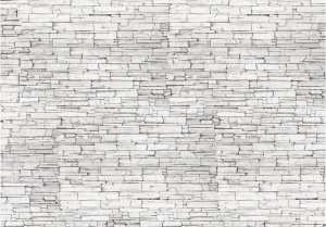 DecoNest Fototapeta - Białe cegły - 300X210 1