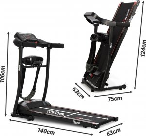 Bieżnia Abarqs Abarqs BZ-402.M elektryczna 4