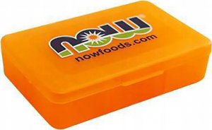 NOW Foods NOW Pillbox Orange 2