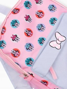 Fashion UK Plecak przedszkolny wielokomorowy Myszka Minnie Dziewczynki Odcienie różu 2