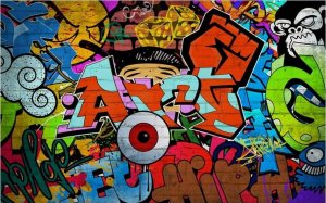 DecoNest Fototapeta - Graffiti art - 300X210 1