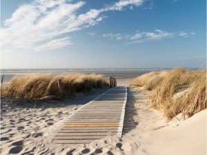 DecoNest Fototapeta - Plaża Morza Północnego, Langeoog - 300X231 1