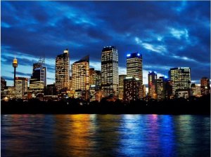 DecoNest Fototapeta - Wieczorne chmury nad Sydney - 300X231 1