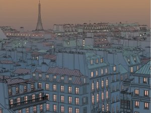 DecoNest Fototapeta - Dobry wieczór Paryżu - 300X231 1
