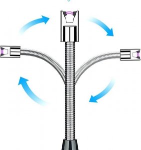 Aptel ZAPALARKA PLAZMOWA z Wbudowanym Akumulatorem USB czarna AG787 5