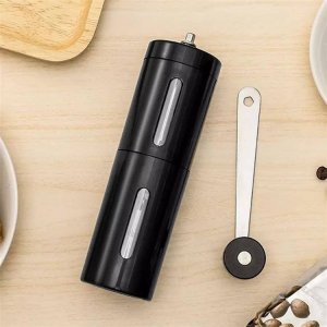 Młynek do kawy Aptel Ręczny Stalowy Regulowane Żarno czarny (AG839) 7