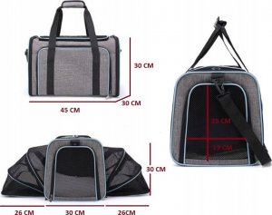 Wobell Torba Dla Kota Psa Transporter Rozkładany Do 8Kg 12