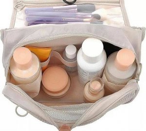 Aptel ROLOWANA KOSMETYCZKA Zwijana na Kosmetyki Biżuterię kremowa BQ59 6