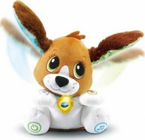 Vtech Pluszak wydający Dżwięk Vtech Baby Doggie Talks With Me FR 1