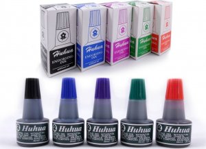 OKOFFICE Tusz do stempli pieczątek 30 ml Fioletowy 6