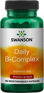 Swanson SWANSON Daily B-Complex 100kaps. - Kompleks Witaminy B 1
