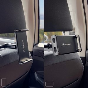 Wozinsky Uchwyt Samochodowy na Zagłówek 2w1 z wieszakiem czarny (WTHBK2) 9