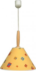 Lampa wisząca Candellux Lampa sufitowa Candellux 31-68548 Bambi biały 1X60W E27 bez abażura 1