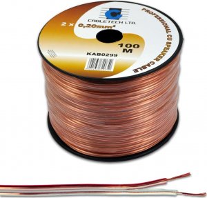 Przewód Cabletech Kabel głośnikowy 0,35mm 2