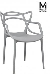 Modesto Design MODESTO krzesło HILO szare - polipropylen 1