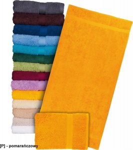 R.E.I.S. T-SOFT-70x140 - Ręcznik z wysokiej jakości frotte 500 g/m2 rozmiar 70x140cm - jasnoszary. 8