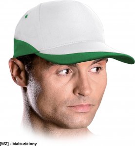 R.E.I.S. CZCOL - czapka z daszkiem - biało-zielony. 1