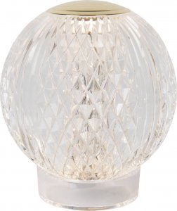 Lampa stołowa Lucide Kulista lampa stojąca Cintra do sypialni LED 2W złota 4