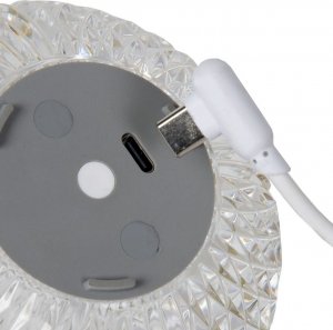 Lampa stołowa Lucide Kulista lampa stojąca Cintra do sypialni LED 2W złota 5