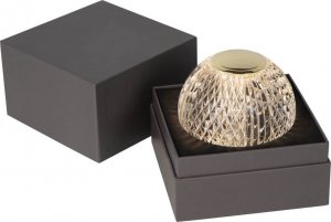 Lampa stołowa Lucide Kulista lampa stojąca Cintra do sypialni LED 2W złota 6