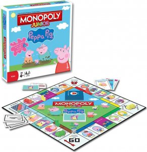 Winning Moves Gra planszowa Monopoly Junior Peppa Pig 2