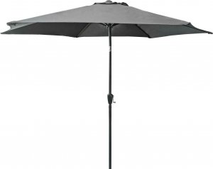 kontrast Parasol ogrodowy BOSTON średnica 2,7m ciemnoszary 2